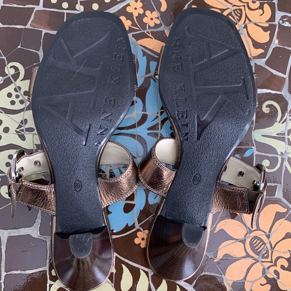 AK ANNE KLEIN SANDAL HEEL SHOES Sz: 8.5 - Picture 5 of 7